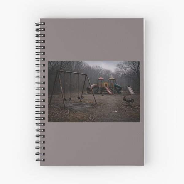 Item preview, Unsettling Foggy Playground Nostalgia Horror designed and sold by DarkRivae.