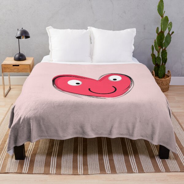 Item preview, Happy Pink Heart Face designed and sold by VexisValora.