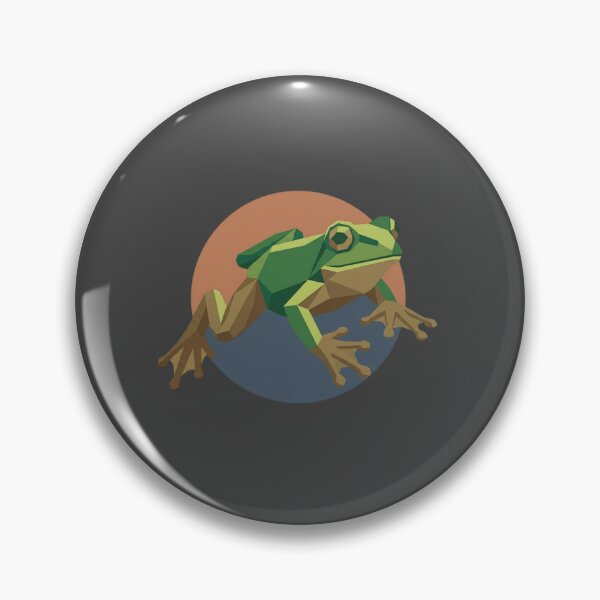Item preview, Polygonal Forest Frog – Toad Notebook for Travelers and Naturalists designed and sold by bsbd-action.