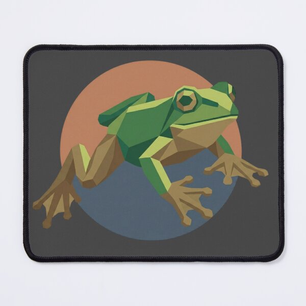 Item preview, Polygonal Forest Frog – Toad Notebook for Travelers and Naturalists designed and sold by bsbd-action.