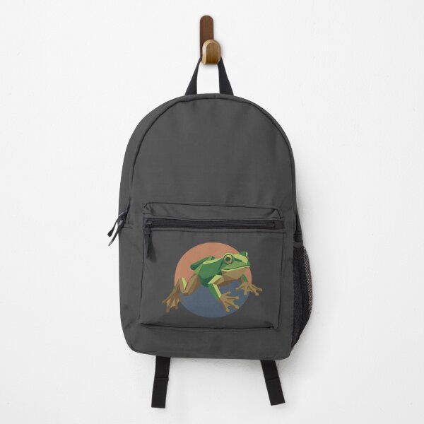 Item preview, Polygonal Forest Frog – Toad Notebook for Travelers and Naturalists designed and sold by bsbd-action.