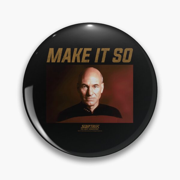 Item preview, Star Trek The Next Generation Picard Make It So Panel designed and sold by Its-GoodMood.