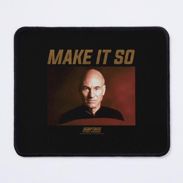 Item preview, Star Trek The Next Generation Picard Make It So Panel designed and sold by Its-GoodMood.
