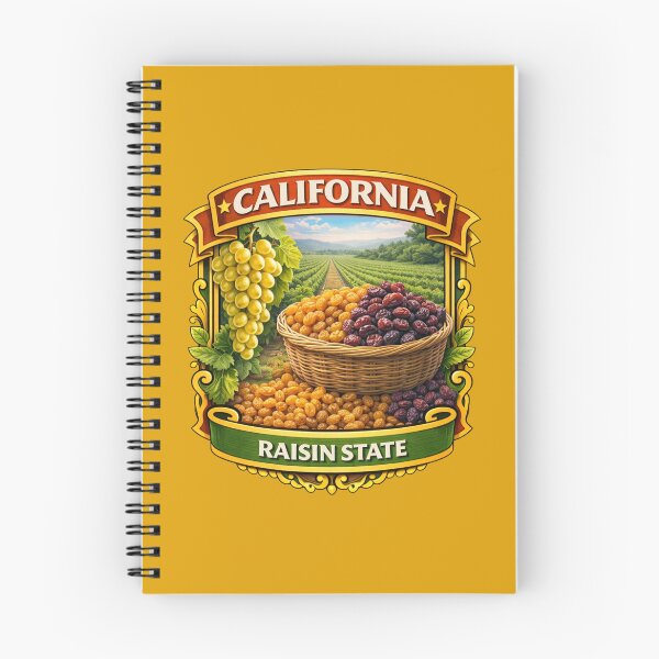 Item preview, California - The Raisin State designed and sold by Myra365Art.