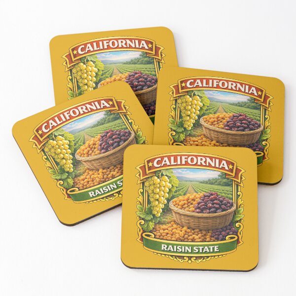 Item preview, California - The Raisin State designed and sold by Myra365Art.
