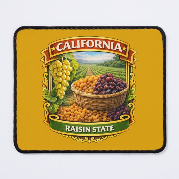 Item preview, California - The Raisin State designed and sold by Myra365Art.