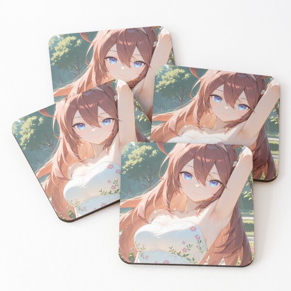 Item preview, Mihono Bourbon Uma Musume Pretty Derby Sunny Garden Flowers designed and sold by TanglenRabbit.