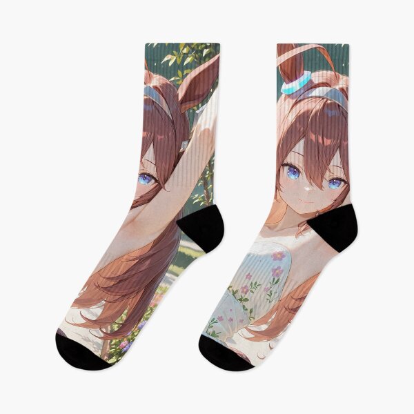 Item preview, Mihono Bourbon Uma Musume Pretty Derby Sunny Garden Flowers designed and sold by TanglenRabbit.