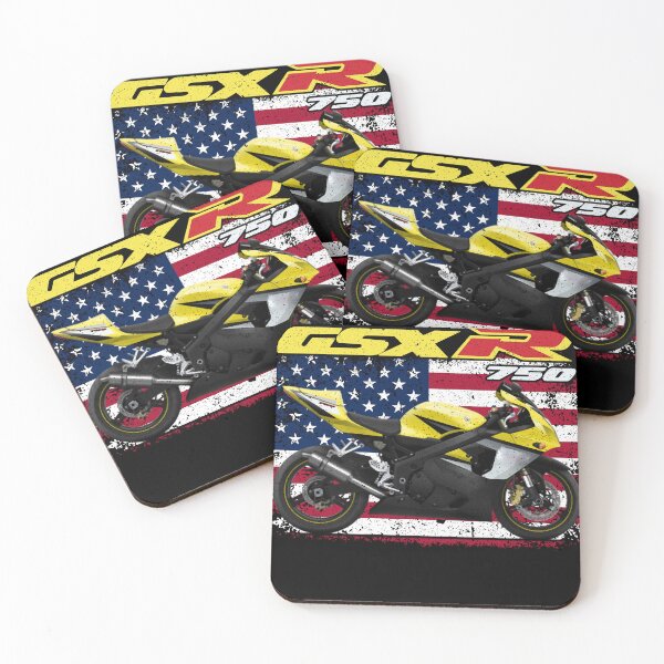 Item preview, GSXR 750 American Flag Sportbike Tee designed and sold by FroggyBaBoy.