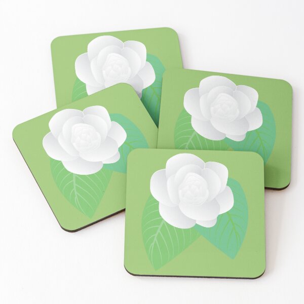 Item preview, Gardenia_Illustration designed and sold by ROSE ANN BANILAR.