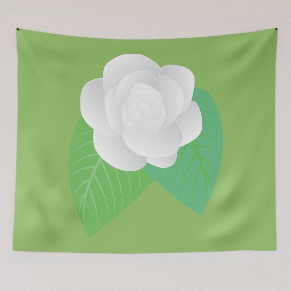 Item preview, Gardenia_Illustration designed and sold by ROSE ANN BANILAR.