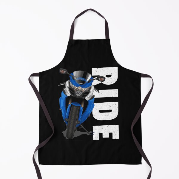 Item preview, Blue Sportbike Front View Racing Tee designed and sold by FroggyBaBoy.