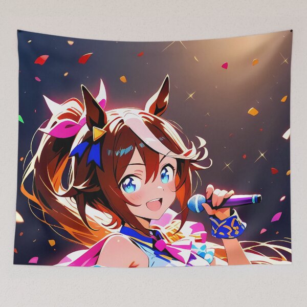 Item preview, Tokai Teio Uma Musume Confetti Stage Performance designed and sold by TanglenRabbit.