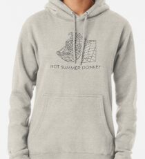 Heißer Sommer Esel Hoodie