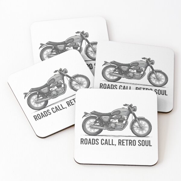 Item preview, Roads Call Retro Soul Vintage Motorcycle Cafe Racer Design designed and sold by Delfino-art.