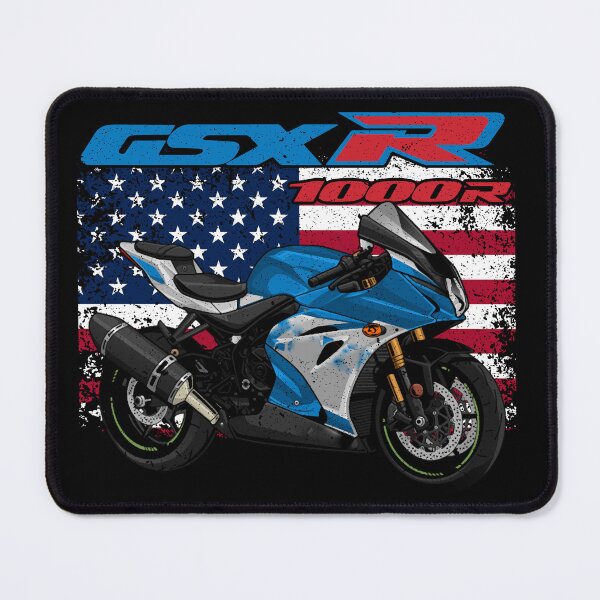 Item preview, GSXR 1000R American Flag Sportbike Tee designed and sold by FroggyBaBoy.