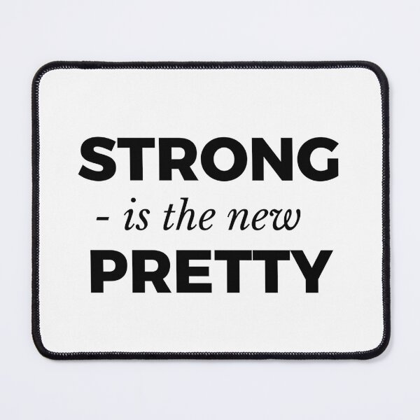 Item preview, Strong Is The New Pretty | Women's Gym Shirt | Fitness Motivation Tee designed and sold by AkiraCustoms.