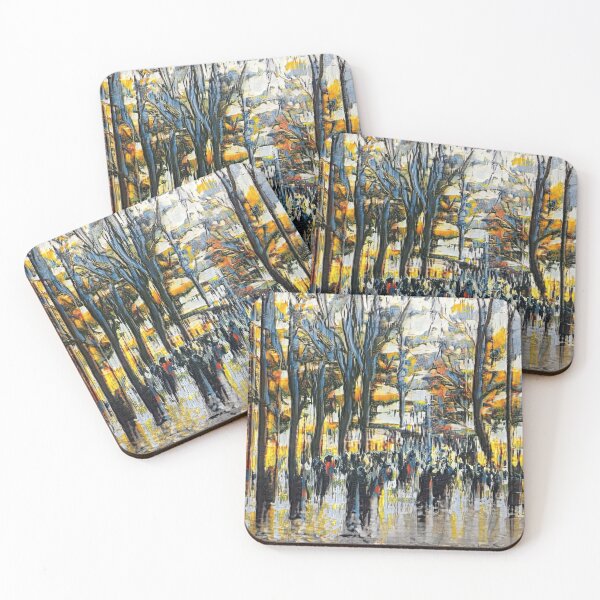 Item preview, City Park in Sunset Light designed and sold by Studio Vorona.