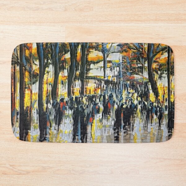 Item preview, City Park in Sunset Light designed and sold by Studio Vorona.