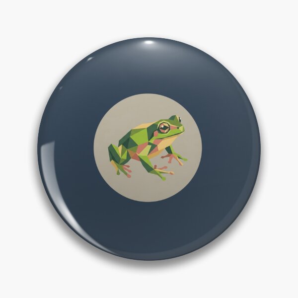 Item preview, Low Poly Emerald Frog Copy – Green Frog T-Shirt for Animal Lovers designed and sold by bsbd-action.