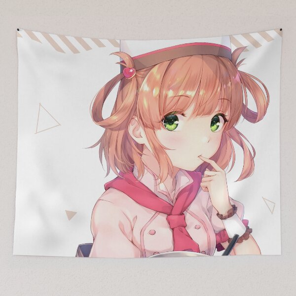 Item preview, Rino Sweet Chocolate Maker Princess Connect Game Anime Girl designed and sold by TanglenRabbit.
