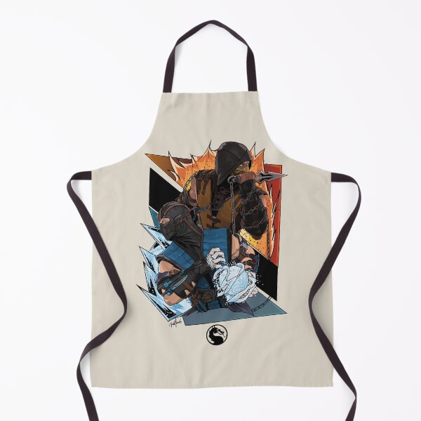 Item preview, Mortal Kombat: Scorpion and Sub-Zero Fire and Ice Dual Art designed and sold by PAULDRAW12.