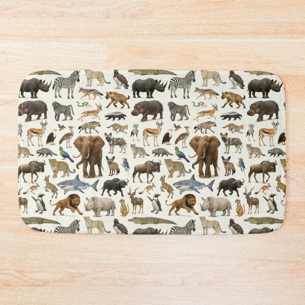 Item preview, Animals of South Africa Retro WildlifedIdentification Chart designed and sold by kakarikihill.