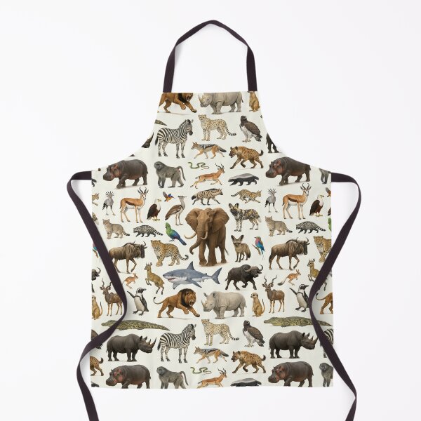 Item preview, Animals of South Africa Retro WildlifedIdentification Chart designed and sold by kakarikihill.