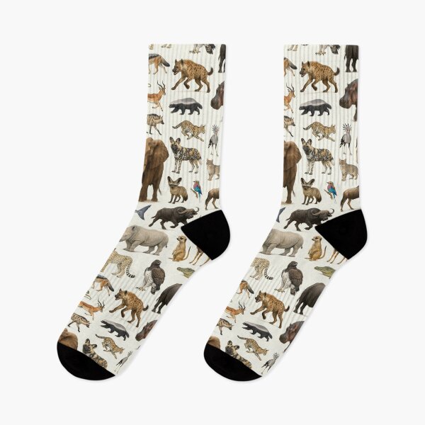 Item preview, Animals of South Africa Retro WildlifedIdentification Chart designed and sold by kakarikihill.