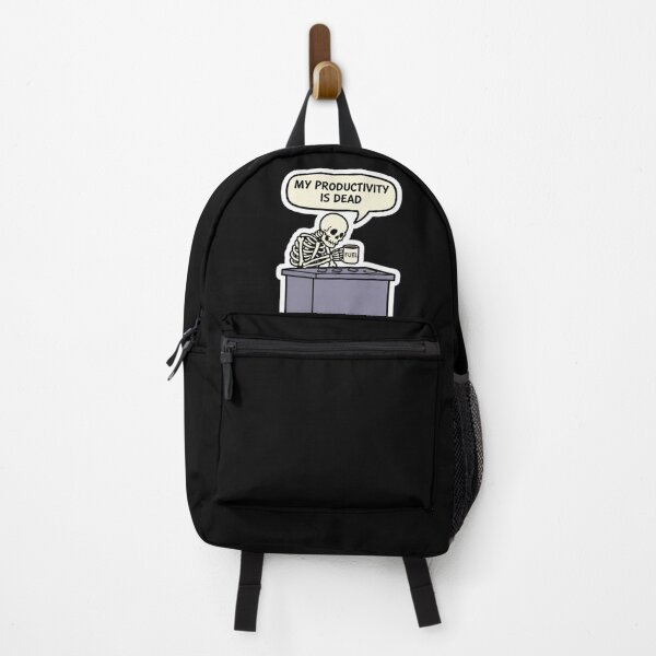 Item preview, Productivity is Dead Skeleton designed and sold by Hikmoi.