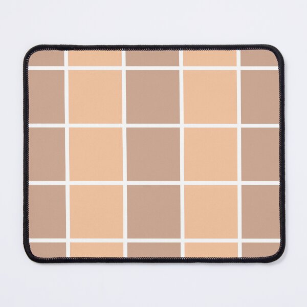 Item preview, Minimal Soft Aesthetic Plaid Checker Grid Pattern Beige mix 01 designed and sold by jjunnymom.
