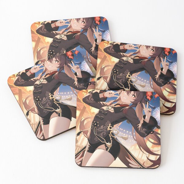 Item preview, Hu Tao Genshin Impact Festival Night Fireworks Joy designed and sold by TanglenRabbit.