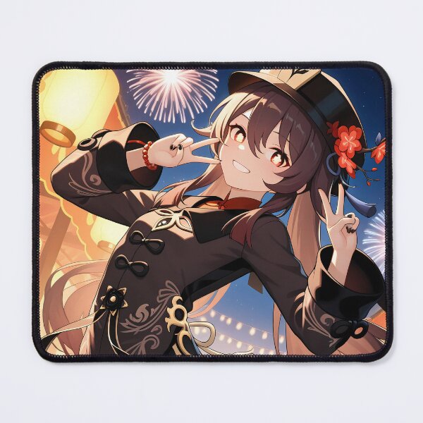 Item preview, Hu Tao Genshin Impact Festival Night Fireworks Joy designed and sold by TanglenRabbit.