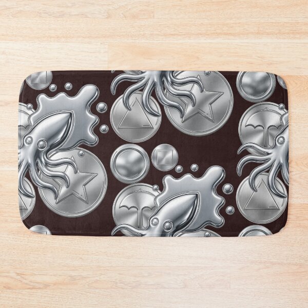 Item preview, Chrome Octopus Abstract – Futuristic Metallic Art Design designed and sold by M22--.
