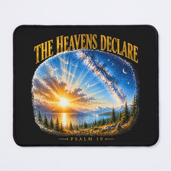 Item preview, The Heavens Declare – Psalm 19 Christian Sky T-Shirt designed and sold by Dexters Inspiring Creations.