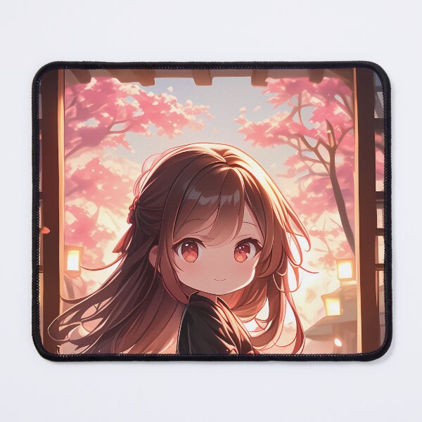 Item preview, Mizuhara Chizuru Rent A Girlfriend Chibi Kimono Sunset Sakura designed and sold by TanglenRabbit.