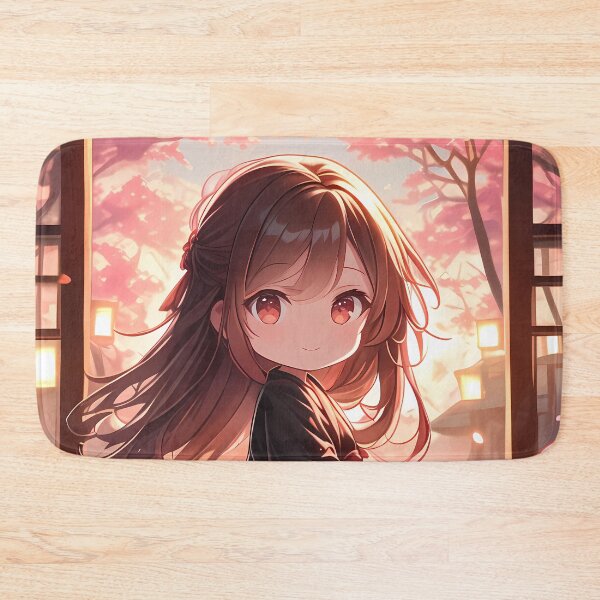Item preview, Mizuhara Chizuru Rent A Girlfriend Chibi Kimono Sunset Sakura designed and sold by TanglenRabbit.