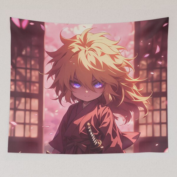 Item preview, Seras Victoria Hellsing Ultimate Chibi Kimono Sunset Glow designed and sold by TanglenRabbit.