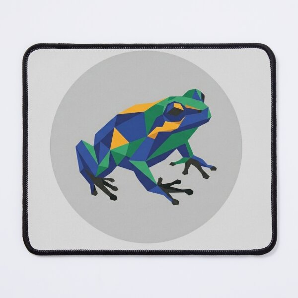 Item preview, Low Poly Mosaic Frog – Abstract Frog Backpack for College Students designed and sold by bsbd-action.