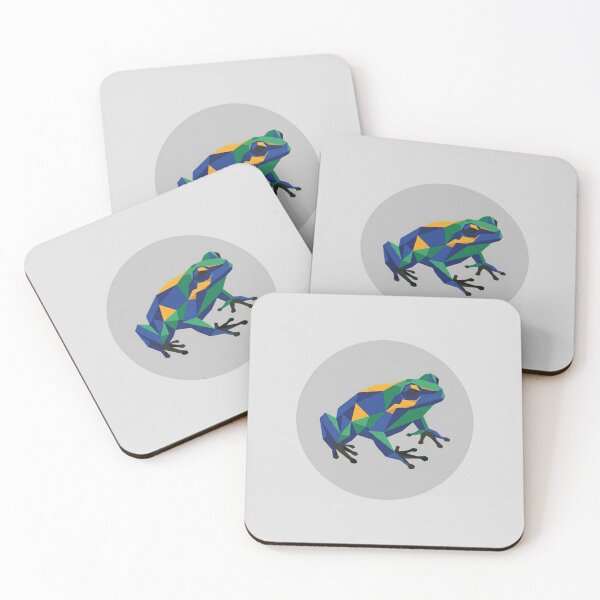 Item preview, Low Poly Mosaic Frog – Abstract Frog Backpack for College Students designed and sold by bsbd-action.