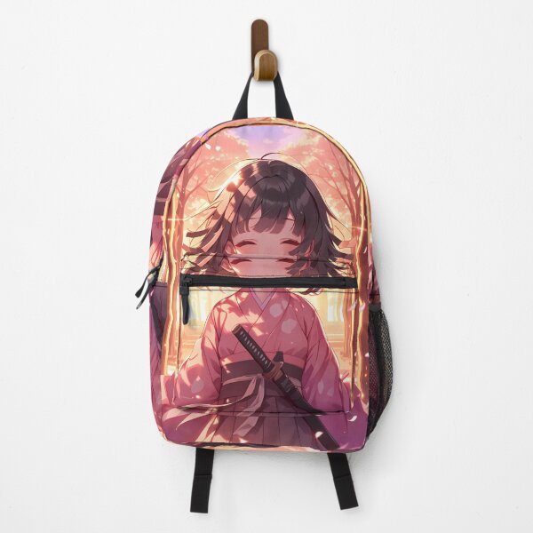 Item preview, Nadeko Sengoku Bakemonogatari Chibi Kimono Sunset Smile designed and sold by TanglenRabbit.
