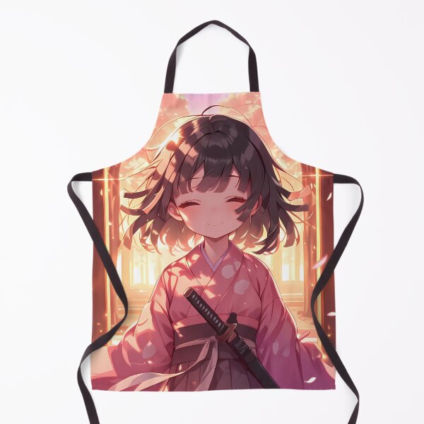 Item preview, Nadeko Sengoku Bakemonogatari Chibi Kimono Sunset Smile designed and sold by TanglenRabbit.