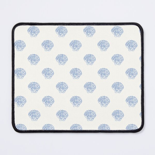 Item preview, Blue Seashell Pattern Phone Case Coastal Aesthetic Gift for Her, Coastal Blue Shell Blanket Cozy Beach House Decor Gift, Minimal Blue Seashell Journal Aesthetic Graduation Gift for Girls designed and sold by VivaFy.