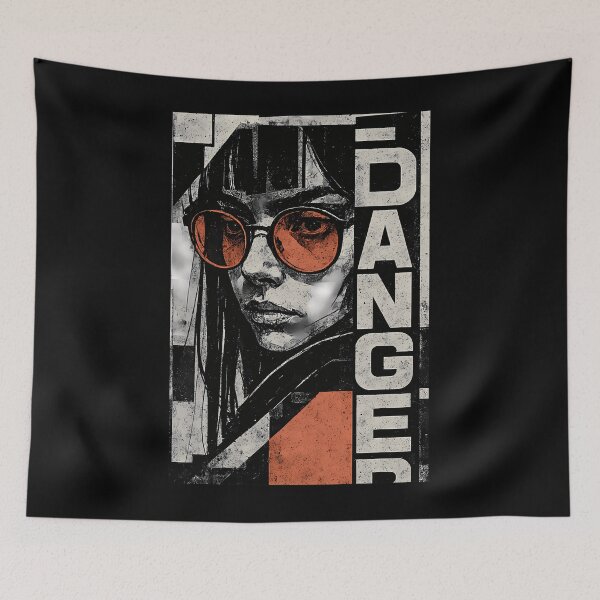 Item preview,  Danger Poster designed and sold by PixelHauss.
