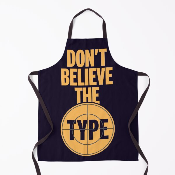 Item preview, Don't Believe The Type designed and sold by modernistdesign.