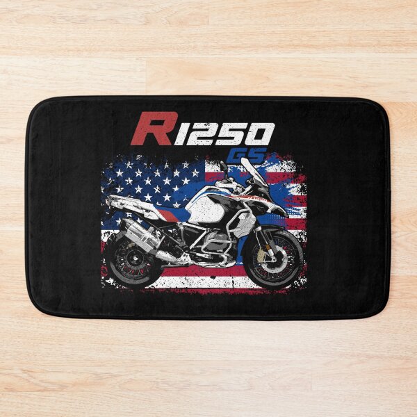 Item preview, R1250 GS Adventure USA Flag Motorcycle Tee designed and sold by FroggyBaBoy.