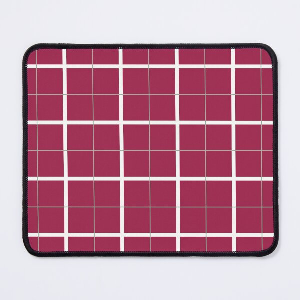 Item preview, Minimal Soft Aesthetic Plaid Checker Grid Pattern Wine 02 designed and sold by jjunnymom.