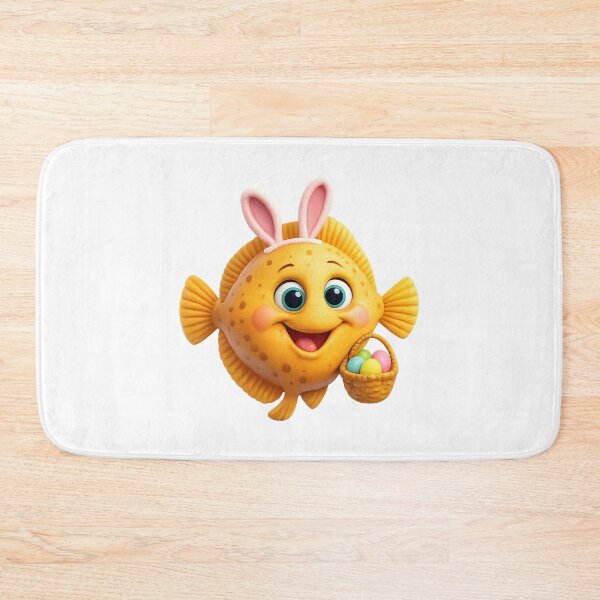 Item preview, Easter Flounder Fish designed and sold by Sillytoe.