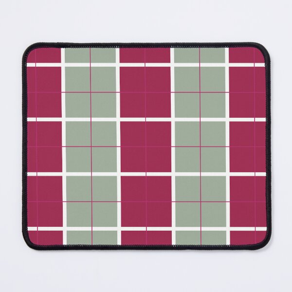 Item preview, Minimal Soft Aesthetic Plaid Checker Grid Pattern Wine mix 02 designed and sold by jjunnymom.