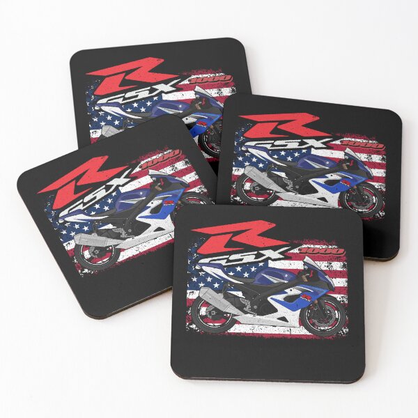 Item preview, GSXR 1000 USA Flag Sportbike Tee designed and sold by FroggyBaBoy.